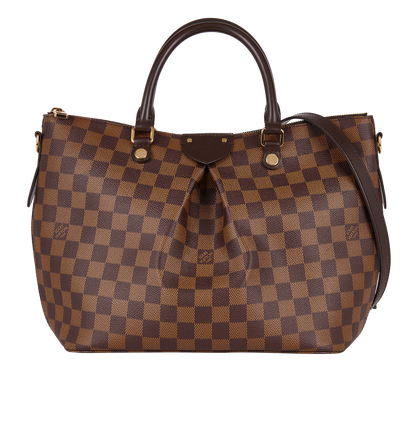 Louis Vuitton Siena PM, &pound;650, Handbags, Brown, Canvas, Front view
